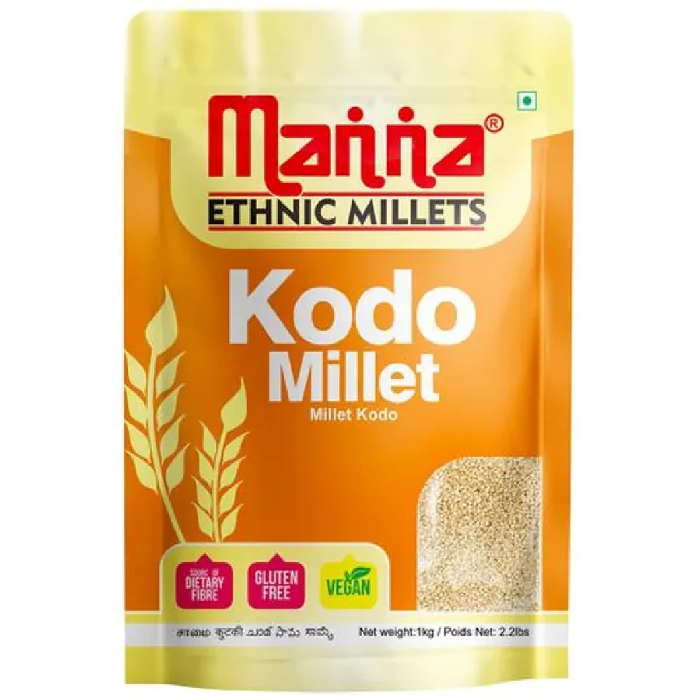 Manna Kodo Millet - Kodra - Varagu - Arikelu - Hark - Varigu, 1 Kg-1.webp